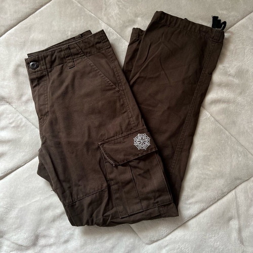 Mandala clothing cargo pants unisex like new, brown, W30