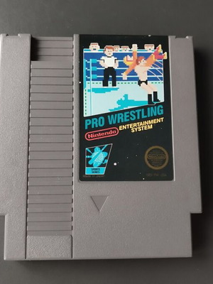 Nintendo NES Pro Wrestling USA μεταχειρισμένο, λειτουργεί κανονικά