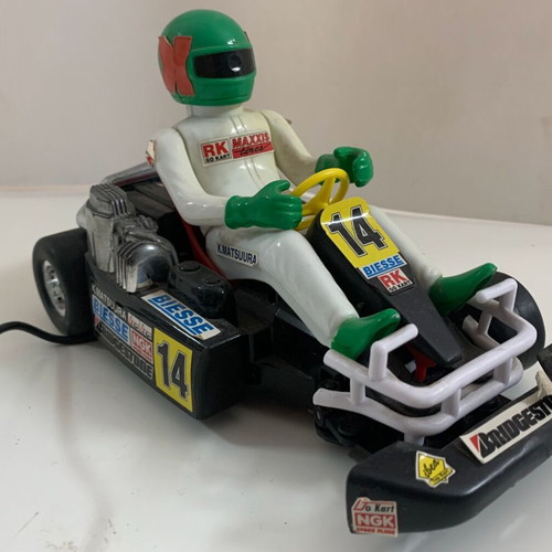 Dickie Carting Champ remote control kart with cable collectible