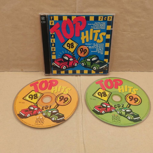 Top Hits 98-99 double CD like new, pop
