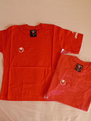 Unisport T-shirts pack of 2 for boys size 9-10, new, red