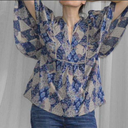 Monsoon top-tunic with hanging sleeves like new, size 40EU