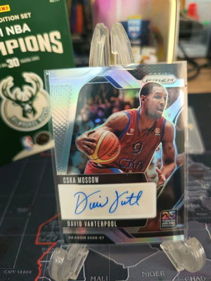 Κάρτα David Vanterpool Euroleague Panini 2025-26 με αυτόγραφο καινούργια