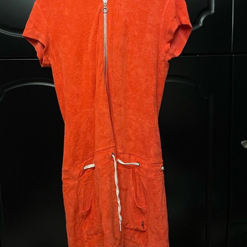 SugarFree towel dress used, orange, size L