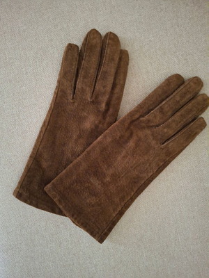 Kem medium gloves brown new