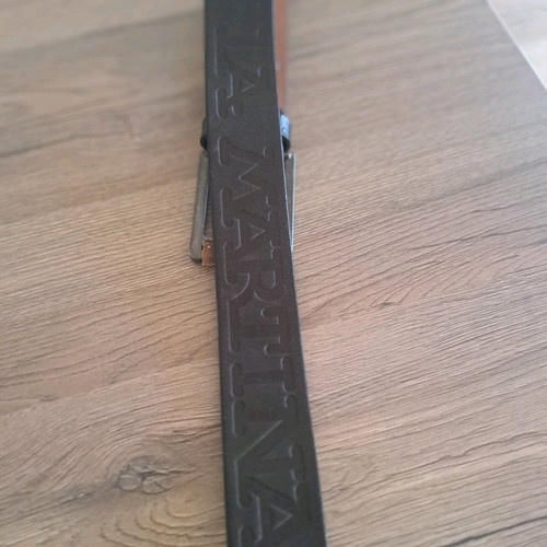 La Martina men's leather belt