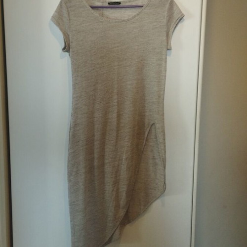 Women's beige blouse one size like new, Greek made
