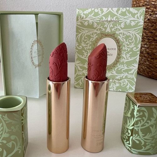 Laduree Pure Color Lipstick Collection new, Estee Lauder collaboration