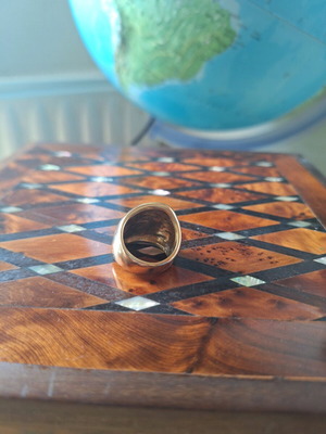 Mirror ring gold like new