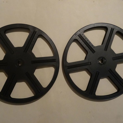Super 8mm reels used, two 800ft Noris brand in original boxes