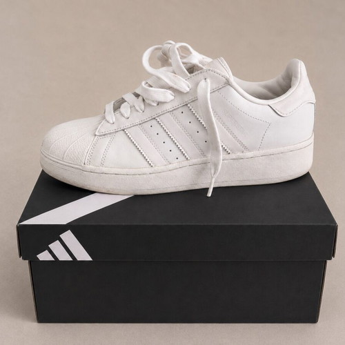 Adidas Superstar II JI0080 sneakers like new, size 43.5, white