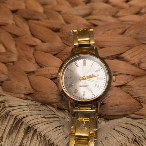 Unisex watch 29mm new, white and gold