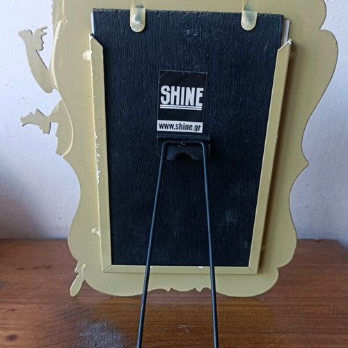 Vintage metal photo frame late 90s new