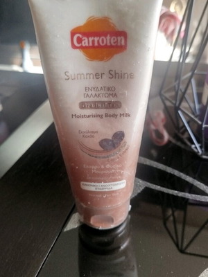Carroten gradual tan moisturising body milk new 200 ml