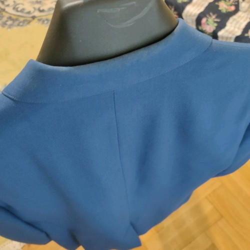 Vintage silk Goodyear jacket used, blue