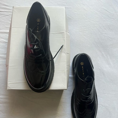Loafer Envie women's patent leather new, size 40, black