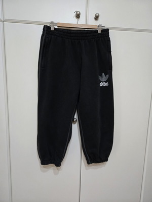 Adidas Originals Gothic black tracksuit pants, like new, size large