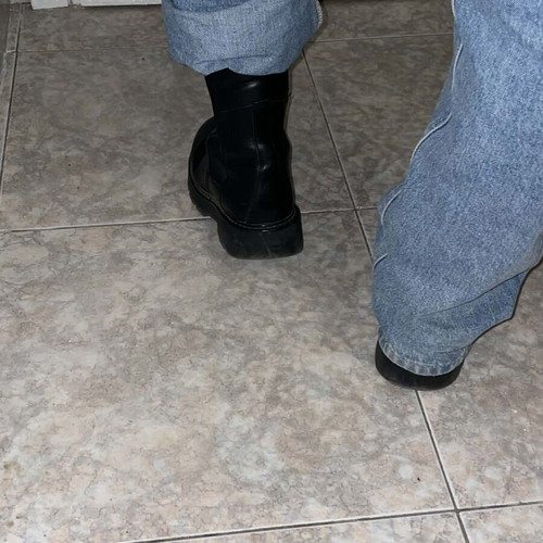 Black Vagabond ankle boots size 38 used genuine leather