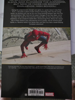 Marvel Spider-Man Far From Home Prelude comic book TPB like new