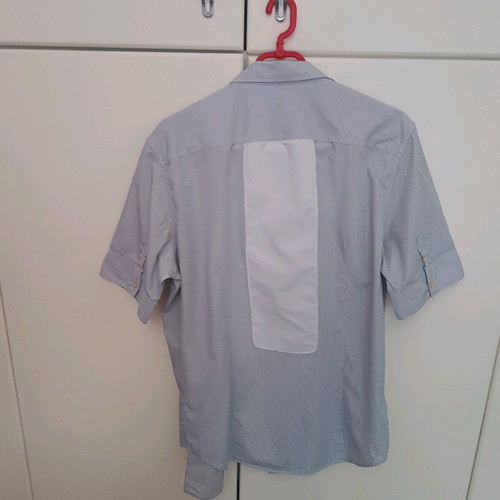 Neil Barrett summer striped collectible shirt like new XL