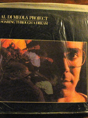 Al Di Meola Project Soaring Through a Dream LP like new