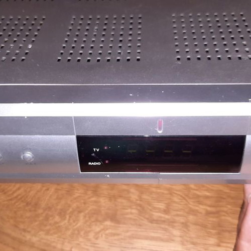 Humax digital decoder used with remote control