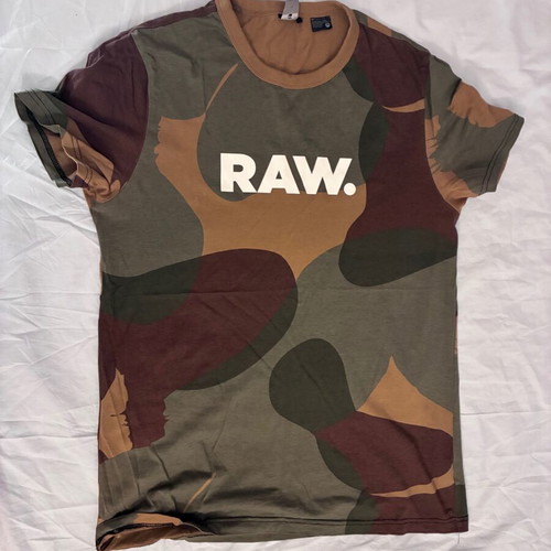 G-Star RAW set of 4 multi-colour T-shirts, regular fit, size M