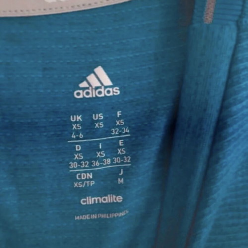 Adidas Dri-Fit blue shirt like new