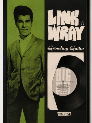 Link Wray poster 32×23cm with frame