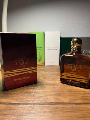 Armani Stronger With You Amber Eau de Parfum 100ml σαν καινούργιο