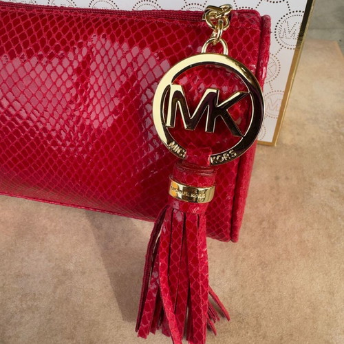 Michael Kors cosmetic case new, limited edition, vintage red