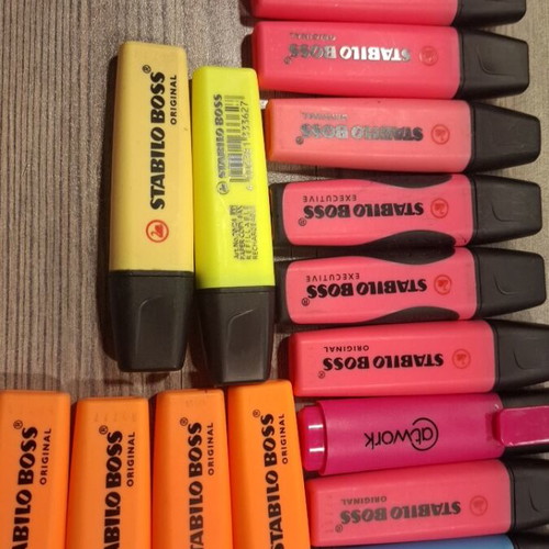 Highlighters like new, set of 28 pieces