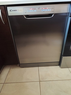 Πλυντήριο πιάτων Candy Brava HCF3C7LFX inox σαν καινούργιο, Wi-Fi, 13 σερβίτσια