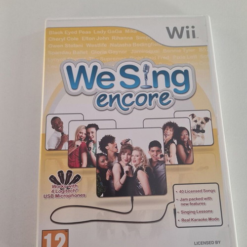 Wii Sing Encore used game