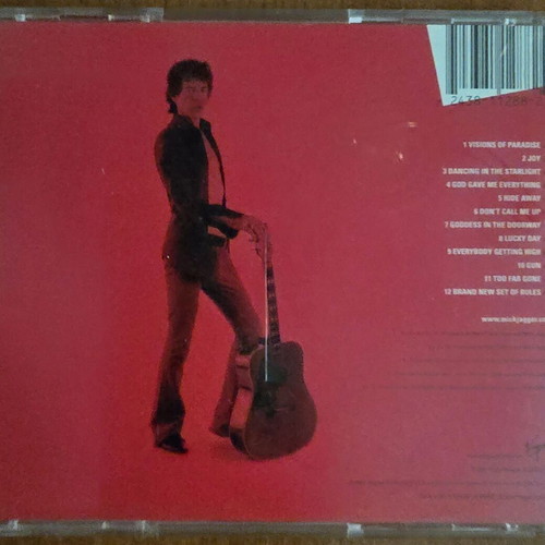 Mick Jagger Goddess in the Doorway CD like new, rock
