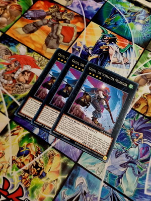 Playset 3x Castel the Skyblaster Musketeer GRCR Rare Yu-Gi-Oh! cards