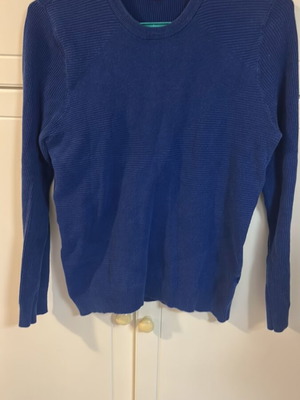 Zara men's blue sweater used, size S