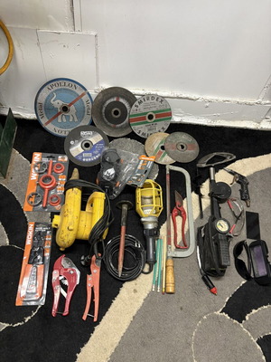 Tools used, fully functional set