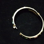 Bracelet handcuff used, multicolored