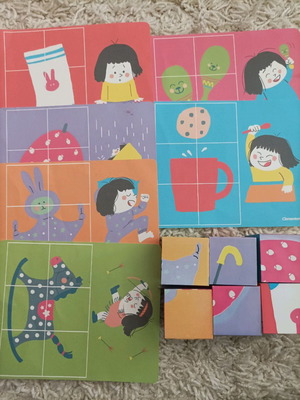 Clementoni little cubes μεταχειρισμένο παιχνίδι