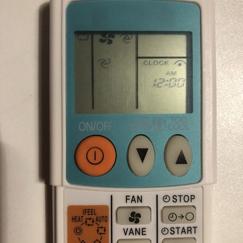 Mitsubishi AC remote control Allimity new