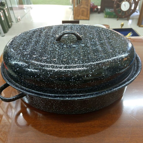Granite Ware Genuine Roaster 15 Liters new, black