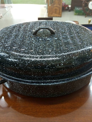 Granite Ware Genuine Roaster 15 Liters new, black