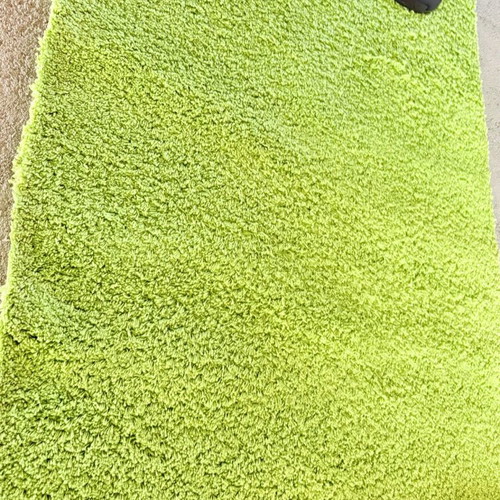 Hampen rug light green like new 133x195