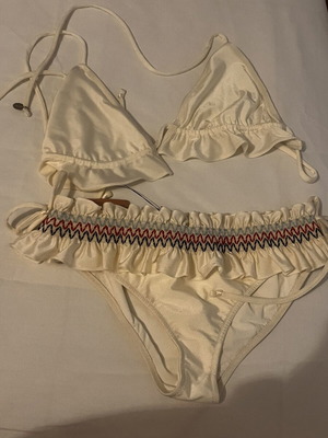 Miu Miu bikini swimsuit size 42, beige