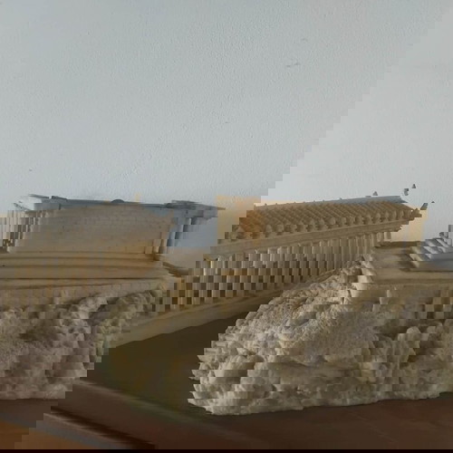 Alabaster Acropolis statue used with two ceramic frames