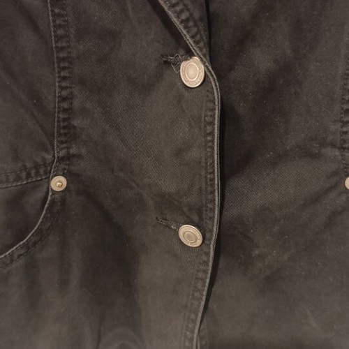 ClockHouse denim blazer black, like new, sizes S/M