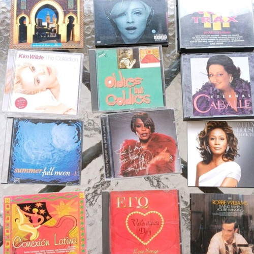 Vinyl records and CDs used, Greek and foreign