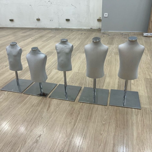 Display busts used, pack of 5 pieces