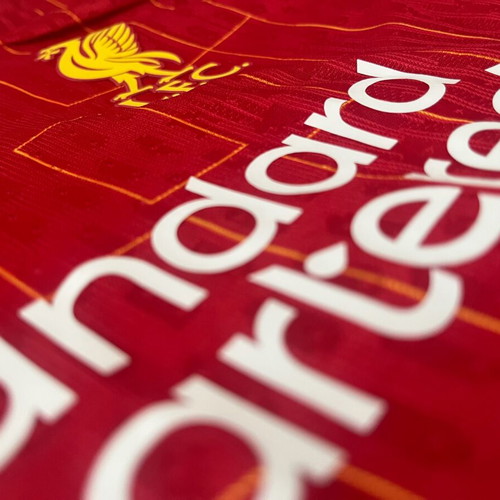 Liverpool home kit 2024-2025, authentic, size S, men's